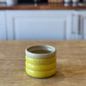 Tasse Bubble jaune soleil